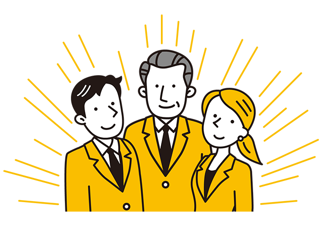 入社イラスト